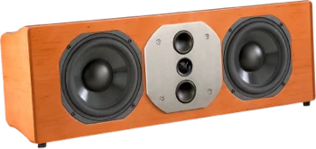 Enceinte hi-fi haut de gamme orange - Audio Concept Luxembourg